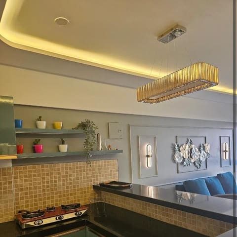 The designer one-bedroom at Lodha Belmondo
