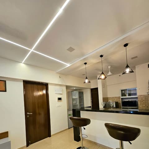 Expressway-view one-bedroom on the 15th floor, Lodha Belmondo &mdash; photo 13