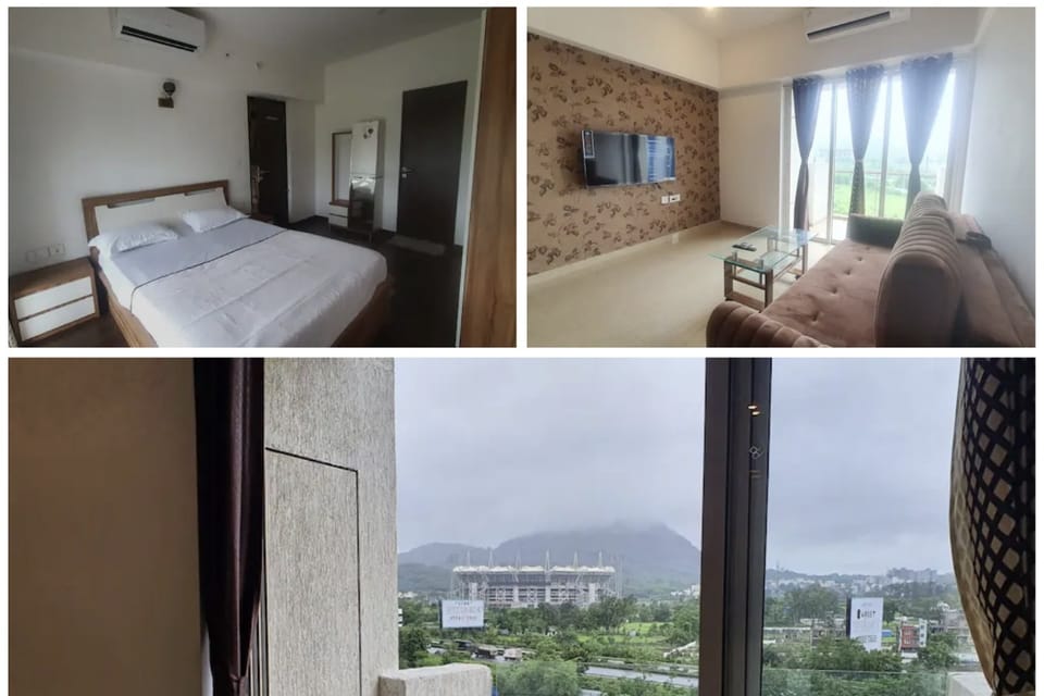 Expressway-view one-bedroom on the 8th floor (II), Lodha Belmondo &mdash; photo 3