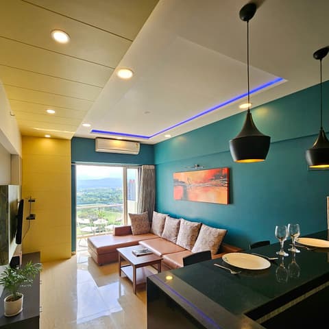 Golf-view one-bedroom on the 19th floor (II), Lodha Belmondo &mdash; photo 8