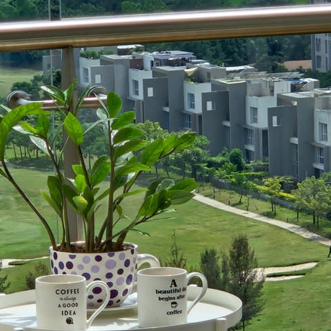 Golf-view one-bedroom on the 19th floor (II), Lodha Belmondo &mdash; photo 9