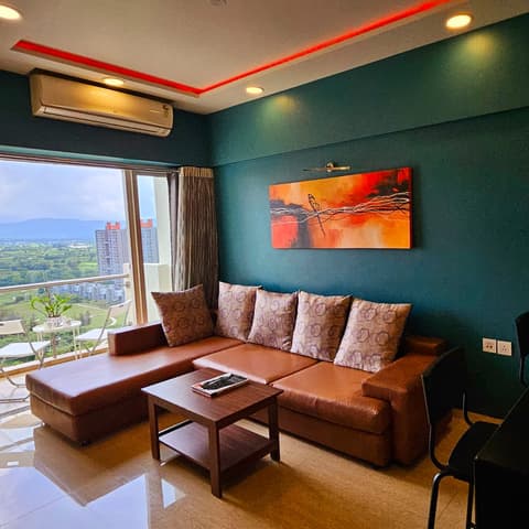 Golf-view one-bedroom on the 19th floor (II), Lodha Belmondo &mdash; photo 10