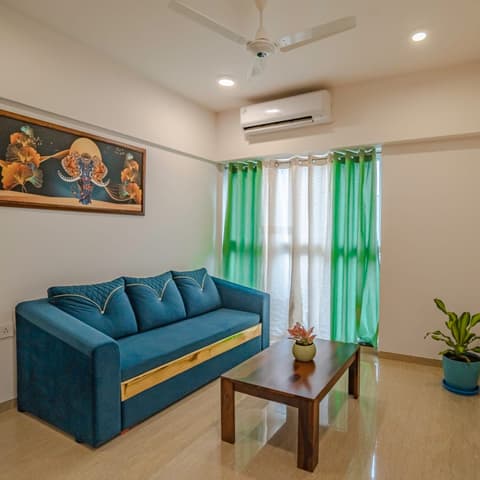 Golf-view one-bedroom on the 8th floor, Lodha Belmondo — photo 11