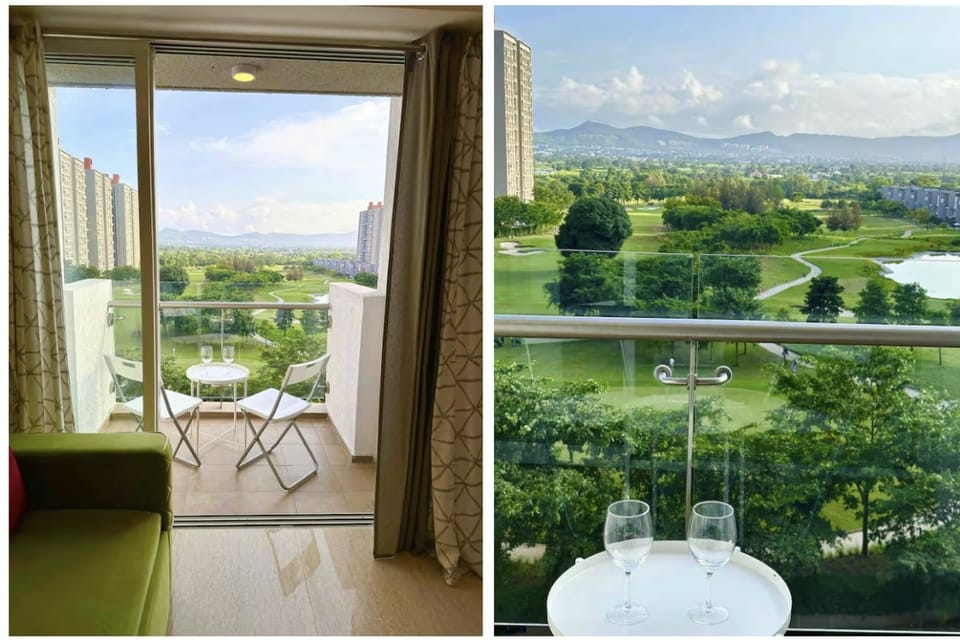 Golf-view one-bedroom on the 8th floor, Lodha Belmondo — photo 3