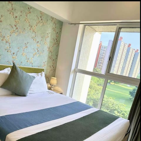 The garden-level golf view, Lodha Belmondo — photo 2