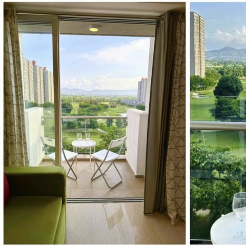 The garden-level golf view, Lodha Belmondo — photo 6