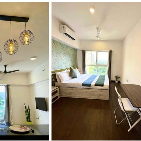 The garden-level golf view, Lodha Belmondo — photo 9