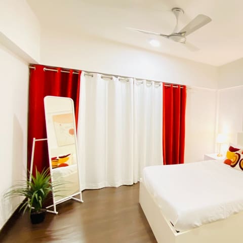 The two-bedroom with the jacuzzi at Lodha Belmondo