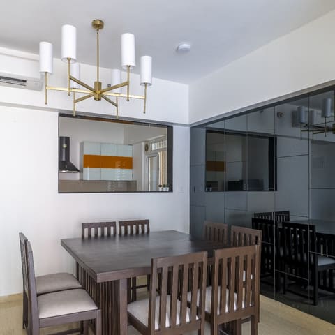 The three-bedroom on the 11th at Lodha Belmondo