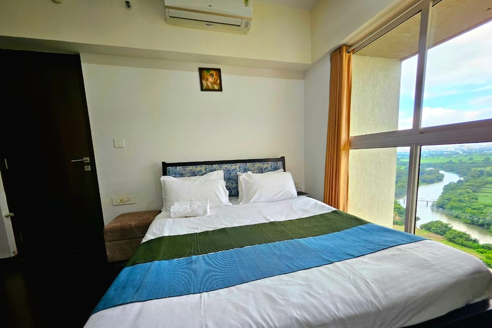 The waterfront two-bedroom at Lodha Belmondo